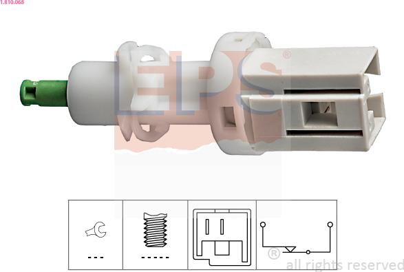 EPS 1.810.068 - Brake Light Switch xparts.lv