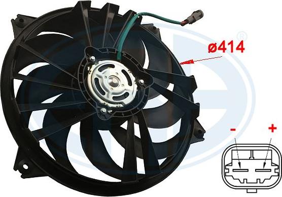 ERA 352011 - Вентилятор, охлаждение двигателя xparts.lv
