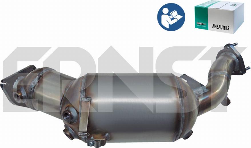 ERNST 910590 - Nosēdumu / Daļiņu filtrs, Izplūdes gāzu sistēma xparts.lv