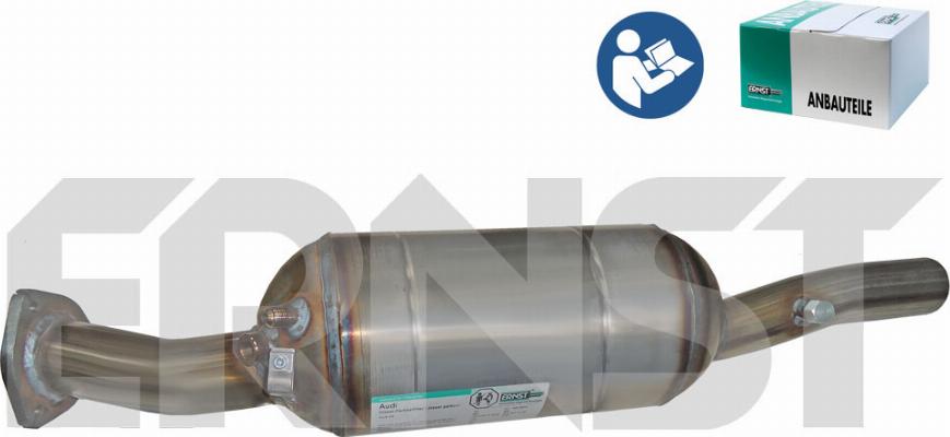 ERNST 910002 - Nosēdumu / Daļiņu filtrs, Izplūdes gāzu sistēma xparts.lv