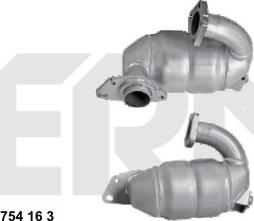 ERNST 754163 - Catalytic Converter xparts.lv