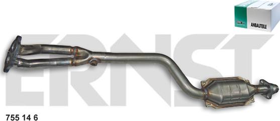ERNST 755146 - Catalytic Converter xparts.lv