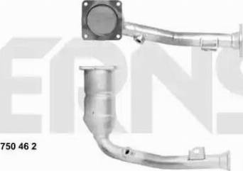 ERNST 750462 - Catalytic Converter xparts.lv