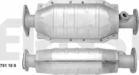 ERNST 751100 - Catalytic Converter xparts.lv