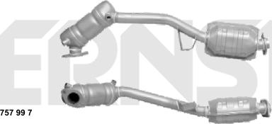 ERNST 757997 - Catalytic Converter xparts.lv
