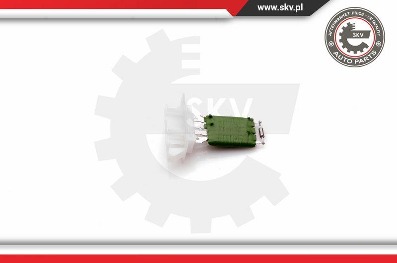 Esen SKV 94SKV001 - Resistor, interior blower xparts.lv