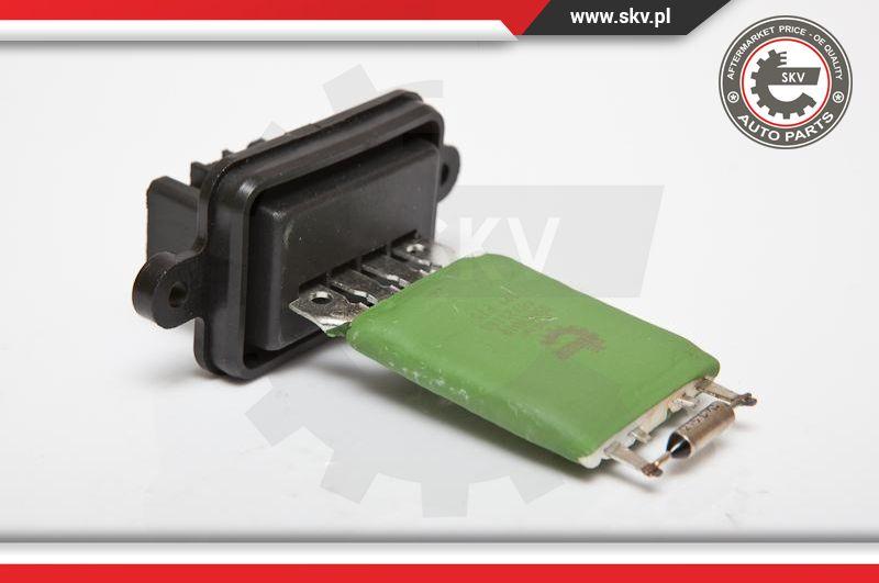 Esen SKV 95SKV018 - Resistor, interior blower xparts.lv