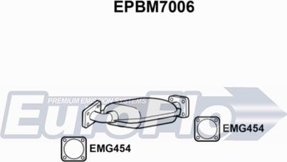 EuroFlo EPBM7006 - Soot / Particulate Filter, exhaust system xparts.lv