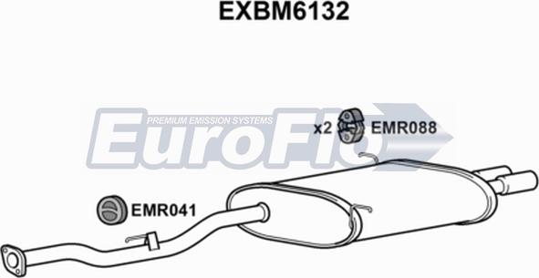 EuroFlo EXBM6132 - End Silencer xparts.lv