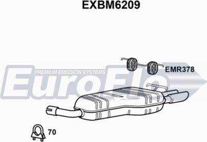 EuroFlo EXBM6209 - End Silencer xparts.lv