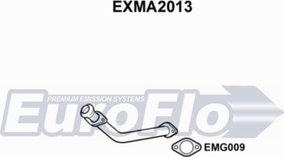 EuroFlo EXMA2013 - Izplūdes caurule xparts.lv