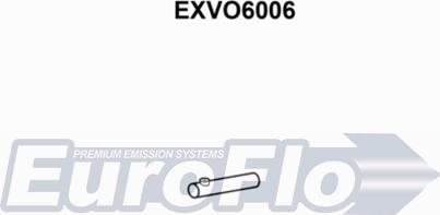EuroFlo EXVO6006 - Насадка выпускной трубы xparts.lv