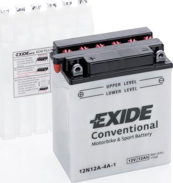 Exide 12N12A-4A-1 - Starter Battery xparts.lv