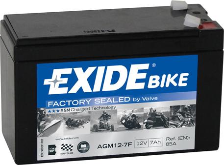 Exide AGM12-7F - Starter Battery xparts.lv