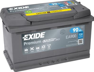 Exide EA900 - Стартерная аккумуляторная батарея, АКБ xparts.lv