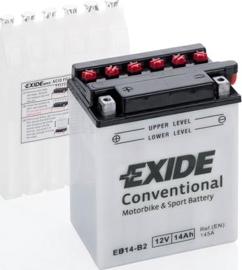 Exide EB14-B2 - Starter Battery xparts.lv