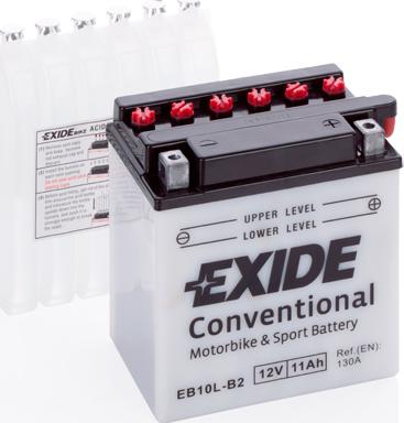 Exide EB10L-B2 - Startera akumulatoru baterija xparts.lv