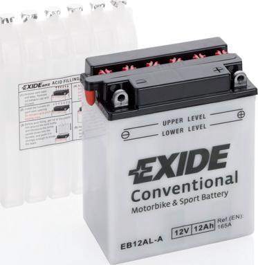 Exide EB12AL-A - Startera akumulatoru baterija xparts.lv