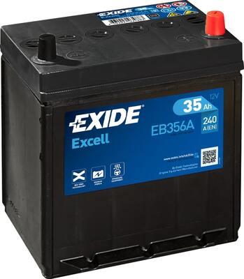 Exide EB356A - Startera akumulatoru baterija xparts.lv