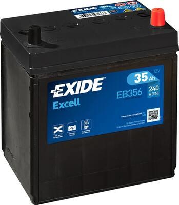 Exide EB356 - Стартерная аккумуляторная батарея, АКБ xparts.lv
