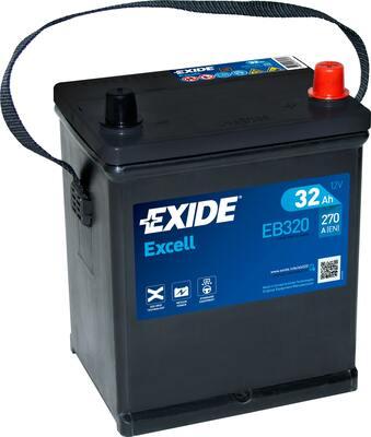 Exide EB320 - Startera akumulatoru baterija xparts.lv