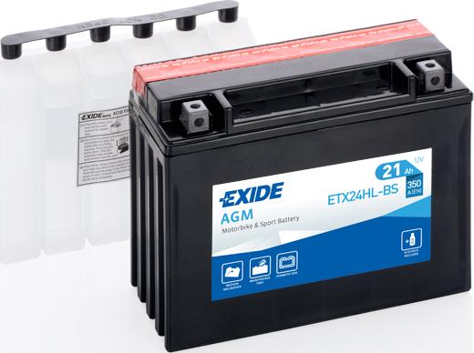 Exide ETX24HL-BS - Starter Battery xparts.lv