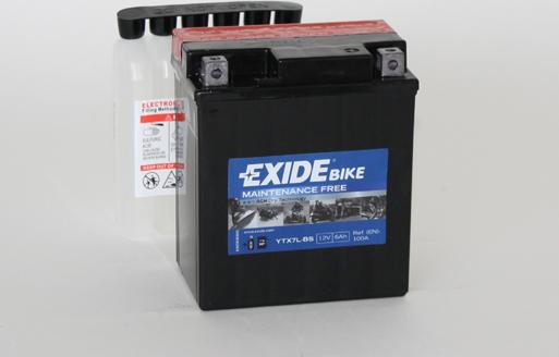 Exide ETX7L-BS - Startera akumulatoru baterija xparts.lv