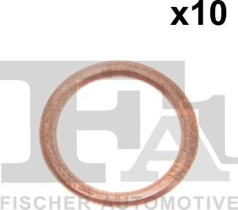 FA1 968.330.010 - Уплотнительное кольцо, резьбовая пробка маслосливного отверстия xparts.lv