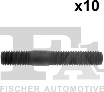 FA1 985-824.10 - Болт, выпускной коллектор xparts.lv