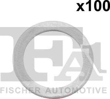 FA1 100.672.100 - Уплотнительное кольцо, резьбовая пробка маслосливного отверстия xparts.lv