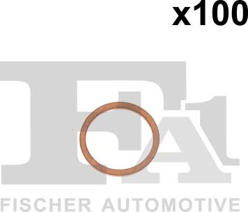 FA1 787.520.100 - Уплотнительное кольцо, резьбовая пробка маслосливного отверстия xparts.lv