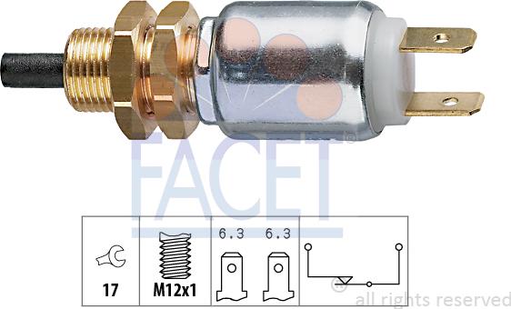 FACET 7.1014 - Brake Light Switch xparts.lv