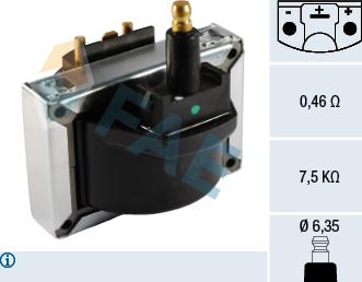 FAE 80264 - Ignition Coil xparts.lv