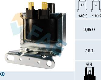 FAE 80262 - Ignition Coil xparts.lv