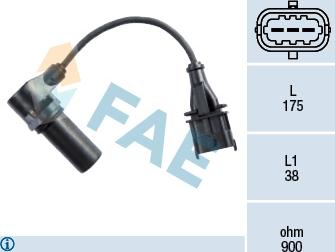 FAE 79222 - Sensor, crankshaft pulse xparts.lv