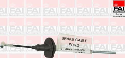 FAI AutoParts FBC0224 - Cable, parking brake xparts.lv