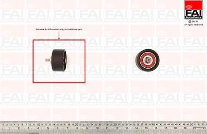 FAI AutoParts T9377 - Deflection / Guide Pulley, timing belt xparts.lv