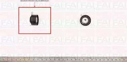 FAI AutoParts T1168 - Tensioner Pulley, timing belt xparts.lv