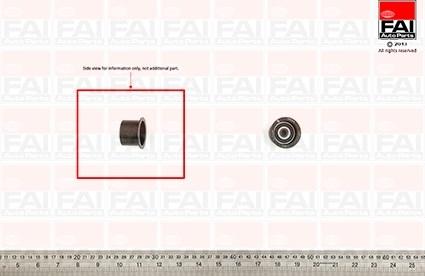 FAI AutoParts T8806 - Deflection / Guide Pulley, timing belt xparts.lv