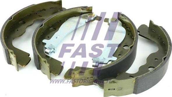 Fast FT30078 - Комплект тормозных колодок, барабанные xparts.lv