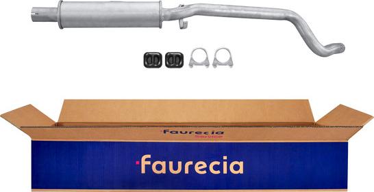Faurecia FS40006 - Vidējais izpl. gāzu trokšņa slāpētājs xparts.lv