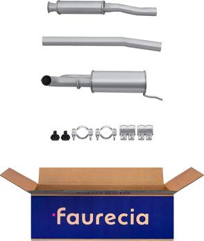 Faurecia FS55047 - Vidējais izpl. gāzu trokšņa slāpētājs xparts.lv