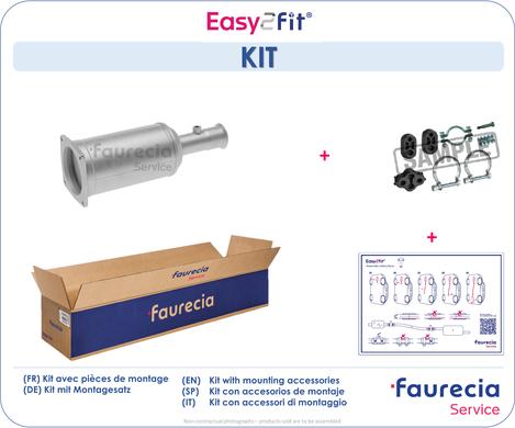 Faurecia FS15278F - Nosēdumu / Daļiņu filtrs, Izplūdes gāzu sistēma xparts.lv
