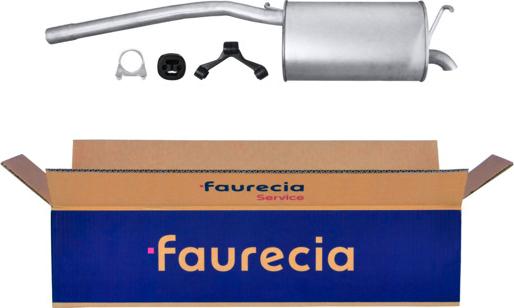Faurecia FS80547 - Izplūdes gāzu trokšņa slāpētājs (pēdējais) xparts.lv