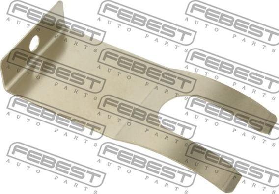 Febest 0199-ASGDJ150 - Mounting, spring shackle xparts.lv