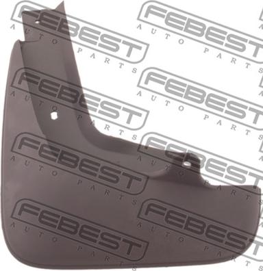 Febest 0186-MCV30FLH - Mounting Kit, mud guard xparts.lv