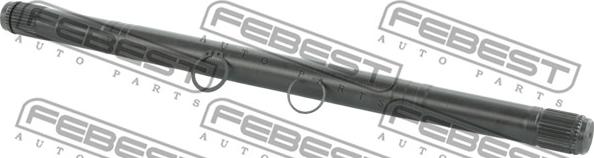 Febest 0312-RD1LH - Drive Shaft xparts.lv
