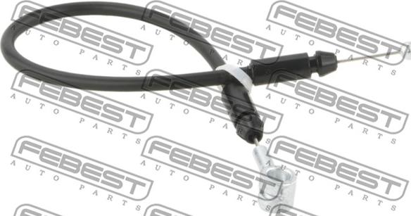 Febest 12101-SBS - Bonnet Cable xparts.lv
