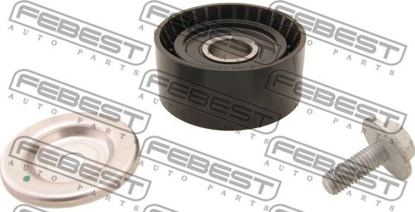 Febest 2487-001 - Deflection / Guide Pulley, v-ribbed belt xparts.lv