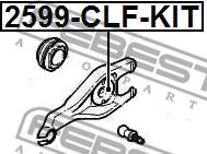 Febest 2599-CLF-KIT - Remkomplekts, Darba cilindrs xparts.lv